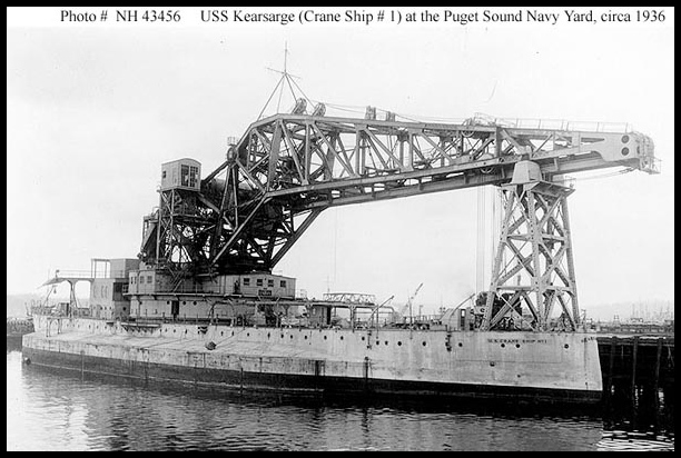 USS Craneship AB1 (ex Kearsarge BB5)